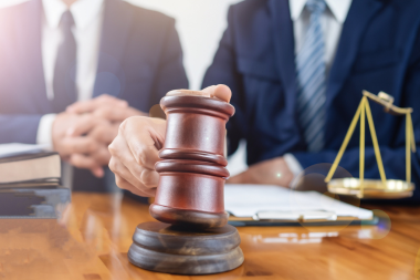 Judge’s gavel on a desk - Mercer Legal Group services