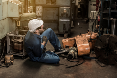 Injured Worker - Construction workers sitting - Mercer Legal Group services