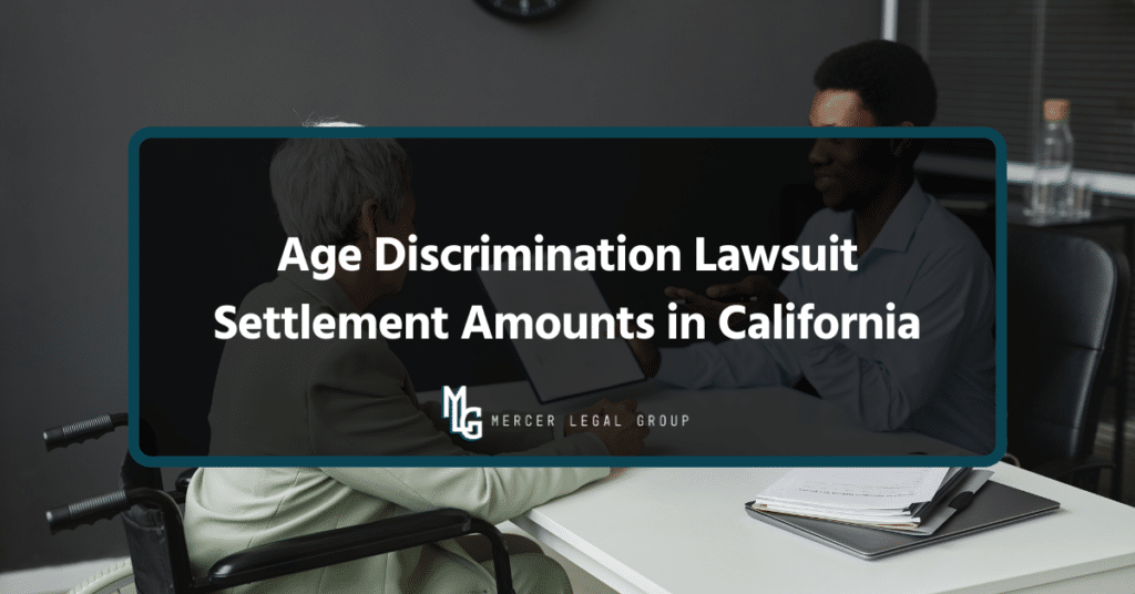 Older employee discussing workplace issues related to age discrimination with an employer representative