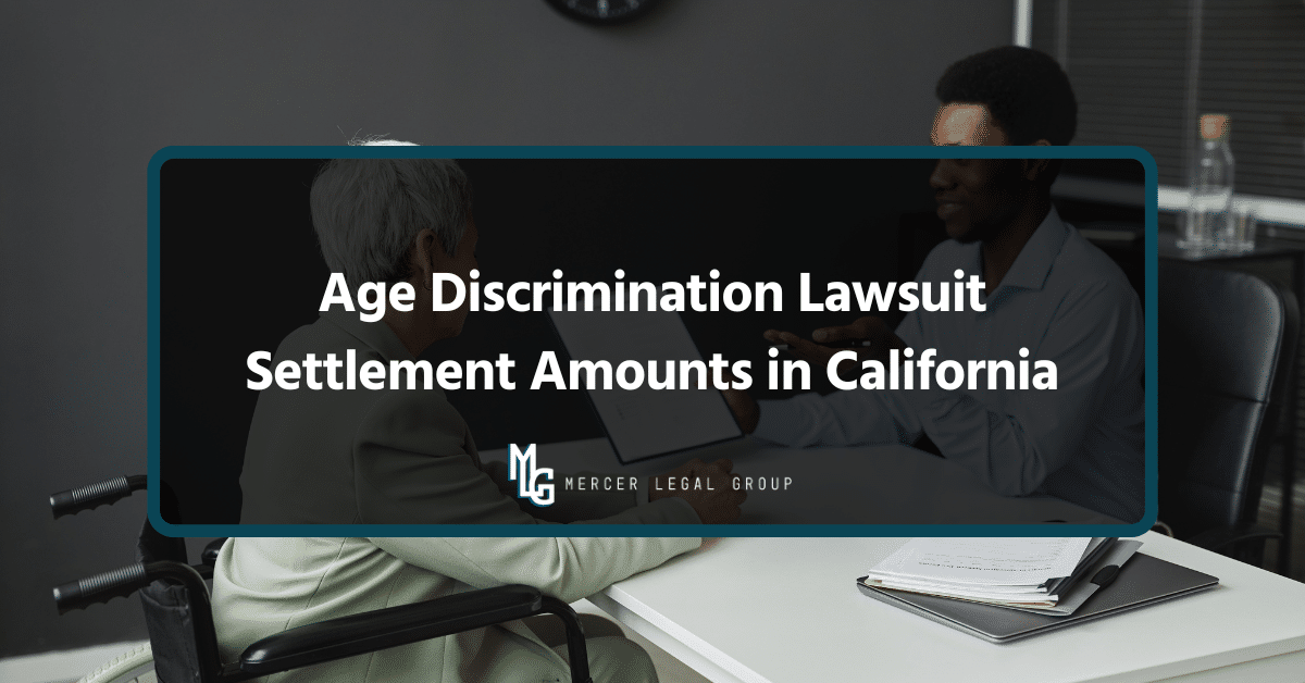 Older employee discussing workplace issues related to age discrimination with an employer representative