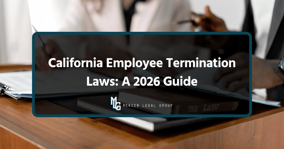 Employment law consultation regarding employee termination rights under California law