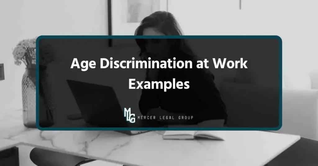 Age Discrimination at Work Examples
