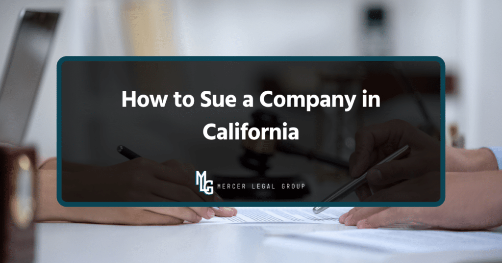 Attorney discussing legal action against a company with a client