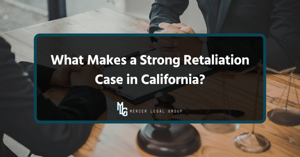 Employee consulting an employment lawyer about a workplace retaliation claim in California