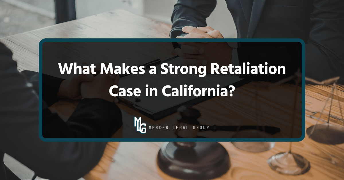 Employee consulting an employment lawyer about a workplace retaliation claim in California