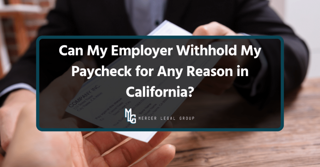 Employer handing a paycheck to an employee